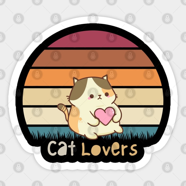 Cat Lover Sticker by kamalivan